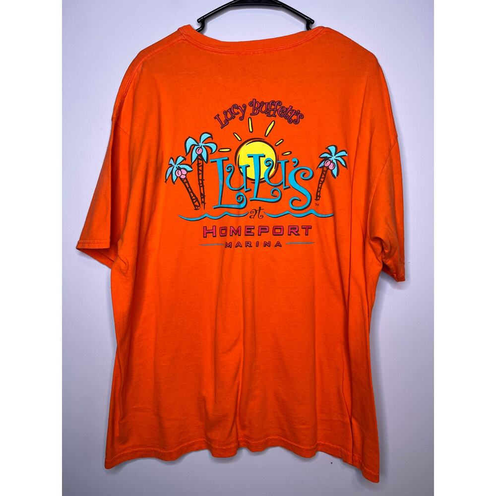 LuLu's Lucy Jimmy Buffett Homeport Marina Gulf Shores Alabama Tourist Shirt XL